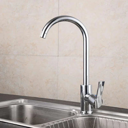 AquaShine Robinet de Cuisine - Robinet Mélangeur de Cuisine de Luxe Chromé