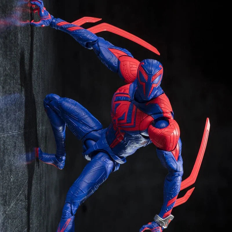Figurine Action PVC Spider-Man 2099 - Poupée collectible Miles Morales pour les fans, cadeau parfait pour les enfants et les collectionneurs