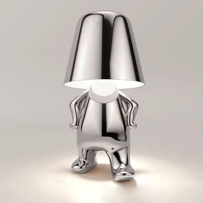 Floroux Monsieur LED Table Lamp | Elegant Figure Lamp | Modern Decor for Home & Office