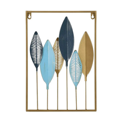 Cadre mural en fer paysage de jungle