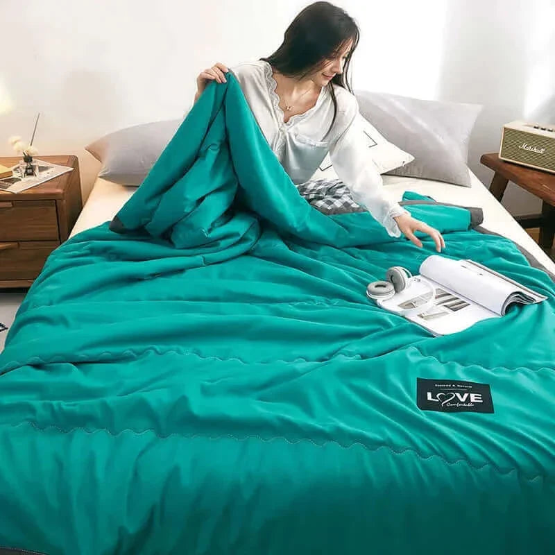 Couverture de lit en patchwork moderne - Confort luxueux pour chaque maison