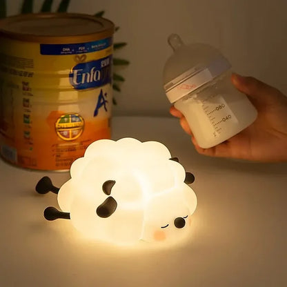 Lampe Squishy - Lampe de nuit LED pour enfants avec 3 niveaux de variation d'intensité