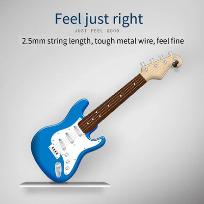 Guitare Électrique 4 Cordes Jouet pour Enfants - Instrument de Musique Portable, Cadeau Parfait pour Jeunes Musiciens