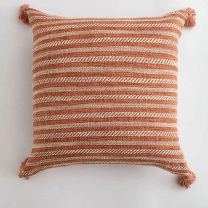 Elegance Loft Housse de coussin - Housse de coussin avec des franges ludiques pour tout intérieur