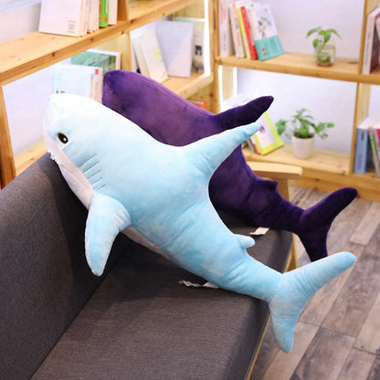 Floroux - Huge, soft shark plush figure for adventure and play fun
