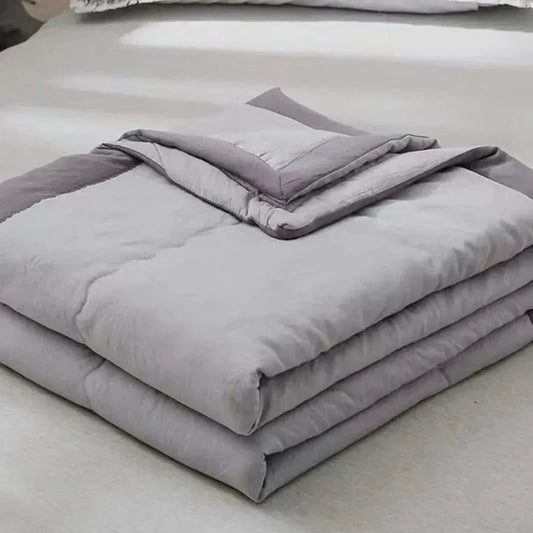 BriseDouce - Couverture Réversible pour Printemps et Été