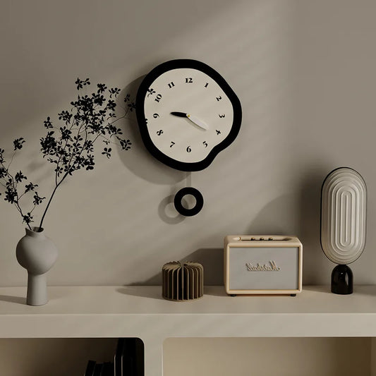 NordicClock – Élégante horloge murale scandinave
