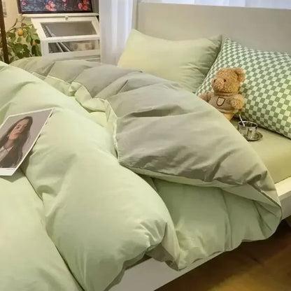 DuoConfort - Housse de Couette Double-Face au Style Moderne