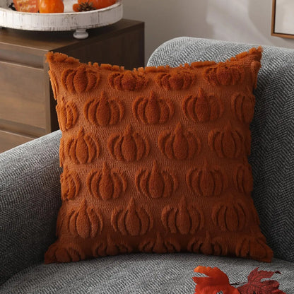 Céleste Housse de coussin - Housse de coussin d'automne de luxe en fausse fourrure - Chaleur & Style