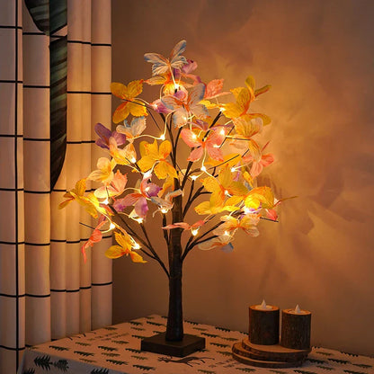 ÉclatBonsai - Lampe LED Arbre Artificiel pour Chambre et Événements