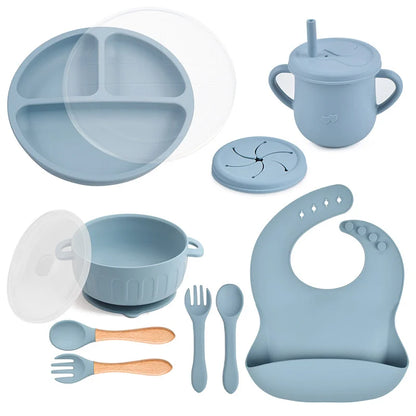 BabyCare Set - Ensemble de vaisselle pour enfants 10 pièces sans BPA
