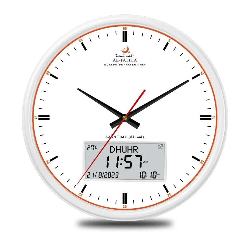PrayerTime Clock – Horloge Murale Intelligente avec Azan