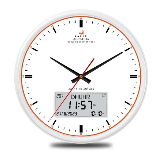 PrayerTime Clock – Horloge Murale Intelligente avec Azan