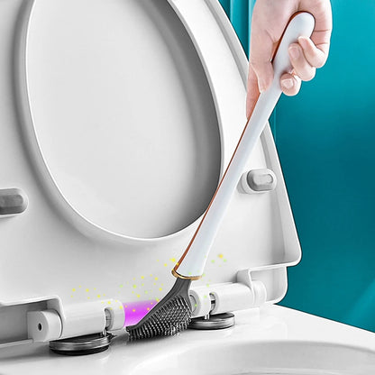 SumiClean - Brosse de Toilette en Silicone Rigoriste pour Votre Salle de Bain