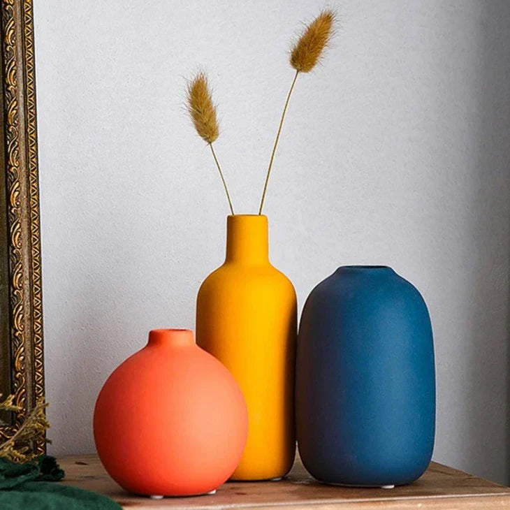 Ceramic Vases Floroux Nordic Design | Minimalist Decoration | Elegant Vases for the Home
