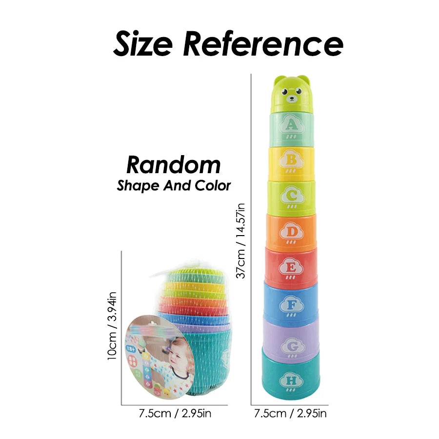 Jeu de la Coupe de Défi Speed Stack - Jouet éducatif de développement cérébral pour enfants, activité de formation à la coordination et aux réflexes