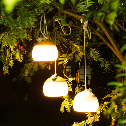 CampGlow - Lampe de camping rétro rechargeable avec USB