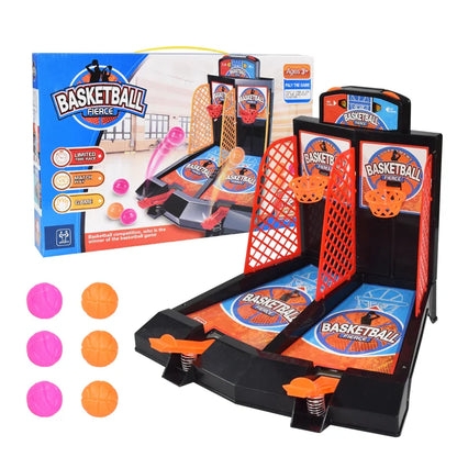 Jeu de basket-ball interactif à deux joueurs avec doigts - Jouet d'éjection amusant pour table pour enfants, défi sportif éducatif pour les garçons