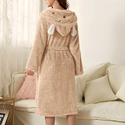 BunnyHug – Kimono en flanelle chauffant