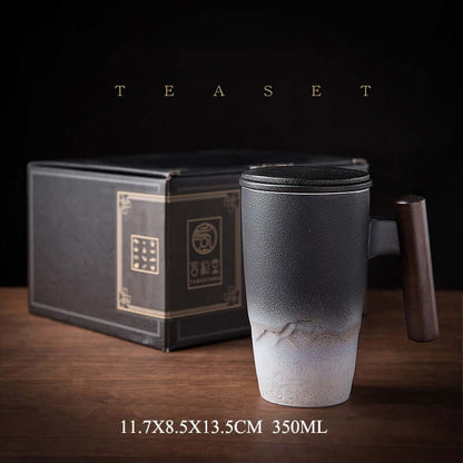 Tasse traditionnelle avec couvercle