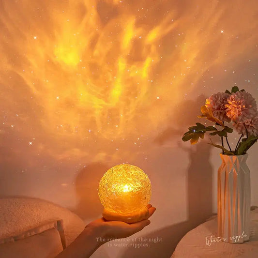 LumiAqua – Lampe Projecteur d'Ondes d'Eau Relaxante