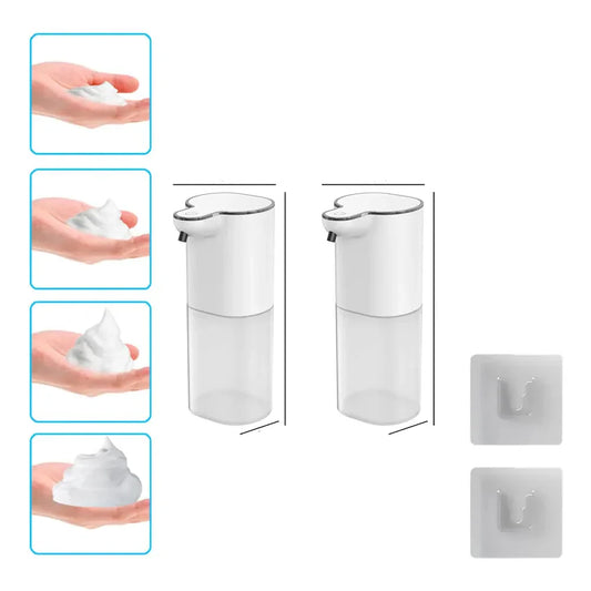 Distributeur de savon automatique sans contact Luna - Mousse intelligente, rechargeable par USB