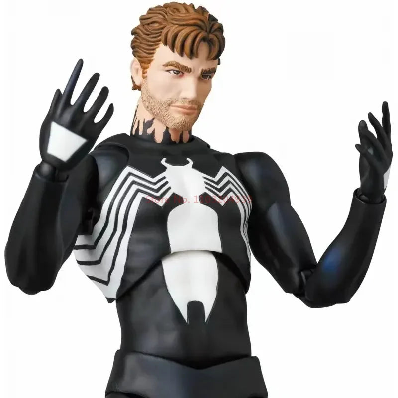 CT Figurines d'action Spider-Man et Venom à l'échelle 1/12 - Figurines de modèle collectible de 6 pouces pour les fans d'anime, sortie Mafex 147