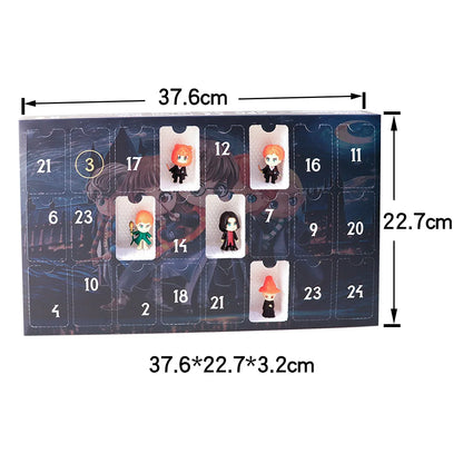 Calendrier de l'Avent Harry Potter 24 Jours - Boîte de Surprise Modèles Jouets & Figurines pour le Fun de Noël