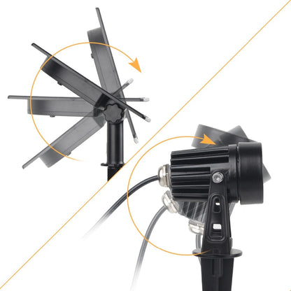 Projecteur solaire étanche IP65 à énergie solaire LED