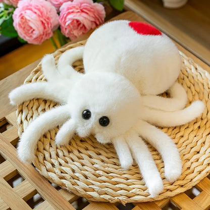 Floroux Ami - Doux Araignée d'Halloween pour les Enfants à Câliner et Décorer