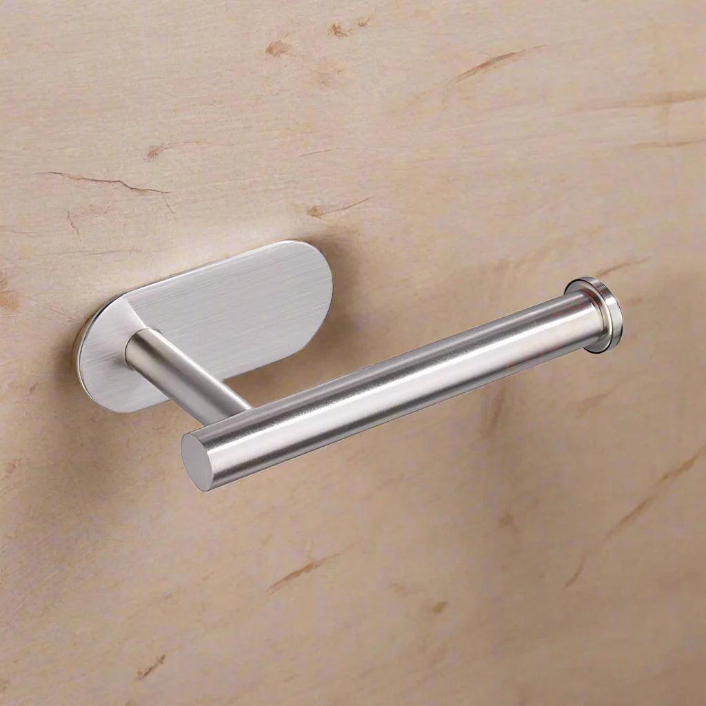 Support de rouleau de papier adhésif en acier inoxydable Stella – Organisateur de salle de bain et de cuisine