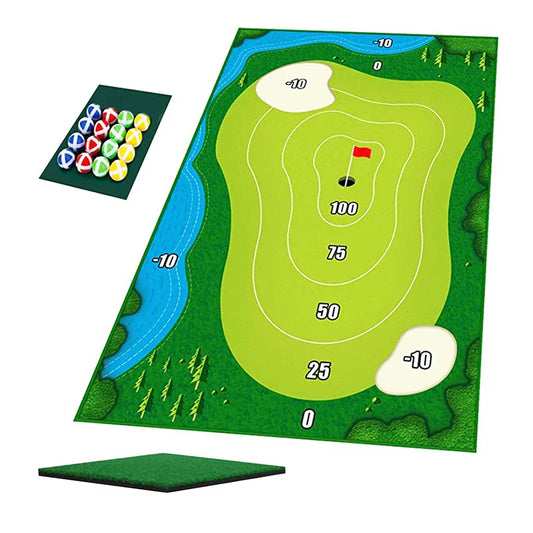 SwingZone - Ensemble de golf compact pour le plaisir à la maison