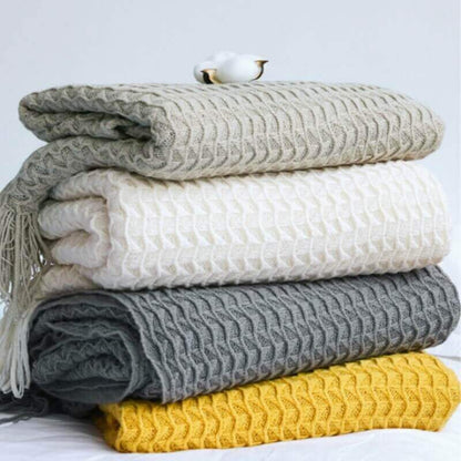 Élégance de la tradition, couverture à motif 'héritage' – Un complément intemporel pour votre maison !