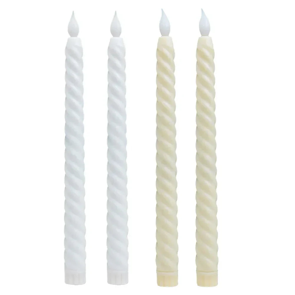 Floroux - Bougies LED Flicker 3D pour une lumière chaleureuse et un scintillement festif