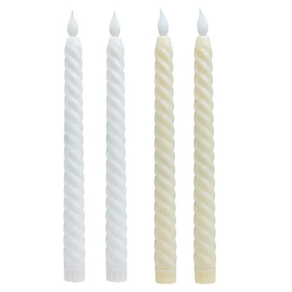 Floroux - Bougies LED Flicker 3D pour une lumière chaleureuse et un scintillement festif