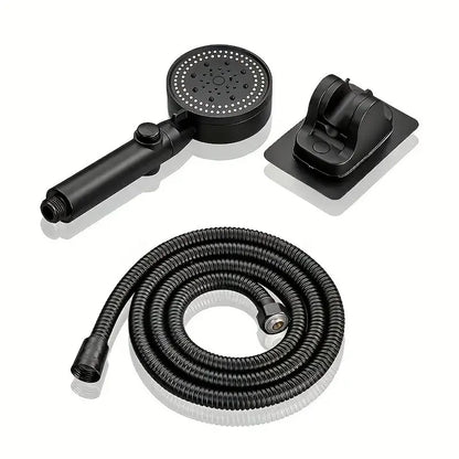 AquaFlex – Luxe Douchette Noire avec Haute Pression