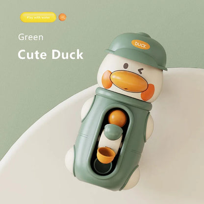Jouets de jeu d'eau canard et éléphant adorables pour bébés - Parfait amusement estival à la baignoire pour enfants de 6 mois et plus