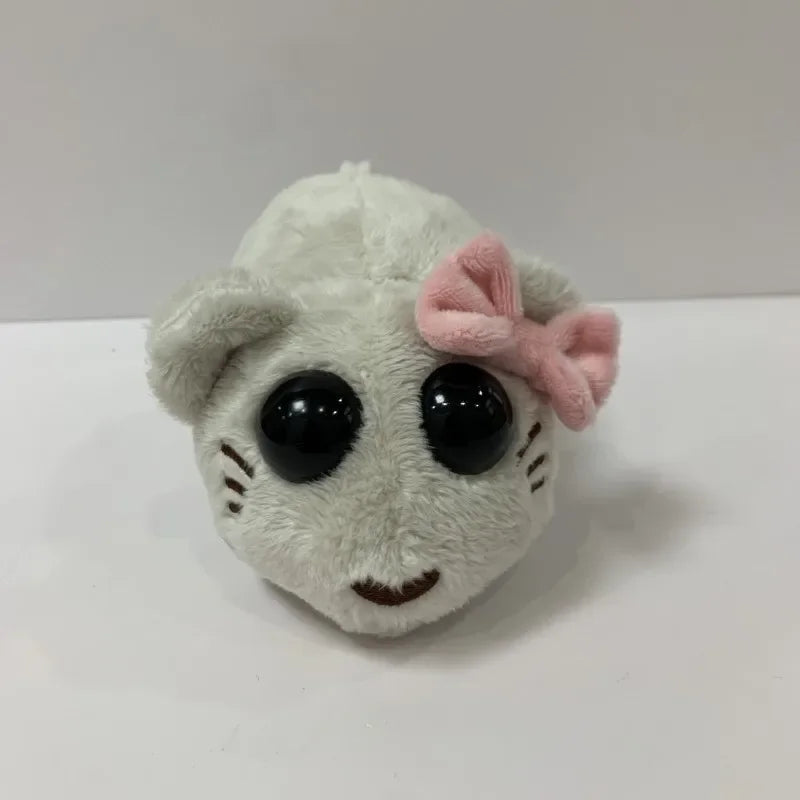 Floroux - Porte-clés en peluche hamster doux avec son pour plus de plaisir