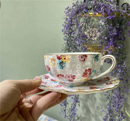 Tasse à café en porcelaine Bone China élégante - Design luxueux et unique
