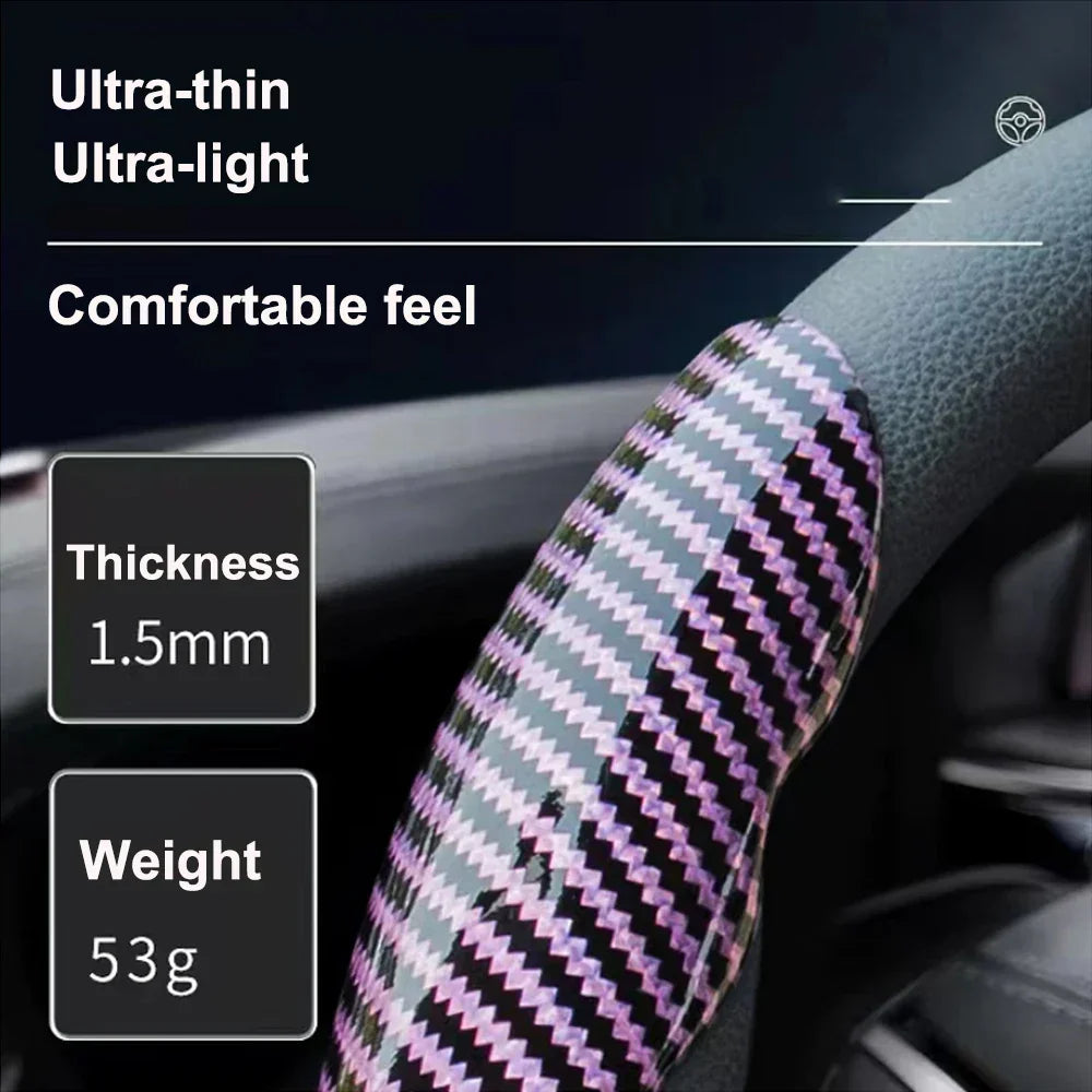 Floroux steering wheel cover 36 cm | Non-slip car steering wheel protection | High-quality material | Comfort and style