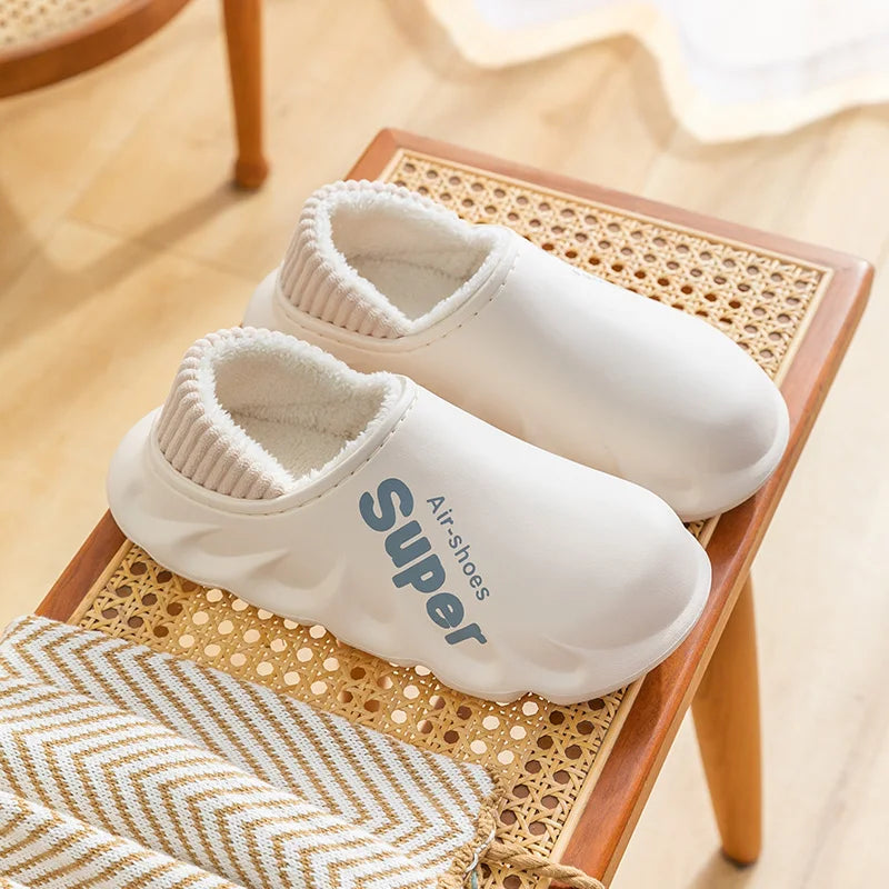 CozySol Chaussons - Chaussons en cotton élégants pour un confort d'hiver ultime