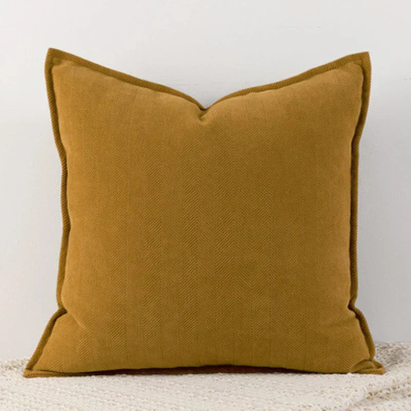 ChenilleCozy – Housse de coussin simple pour la décoration de la maison et de la chambre