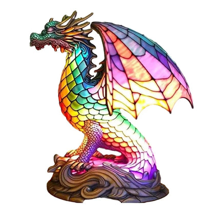 LumiFaune - Lampe 3D en Verre Animal Décoratif