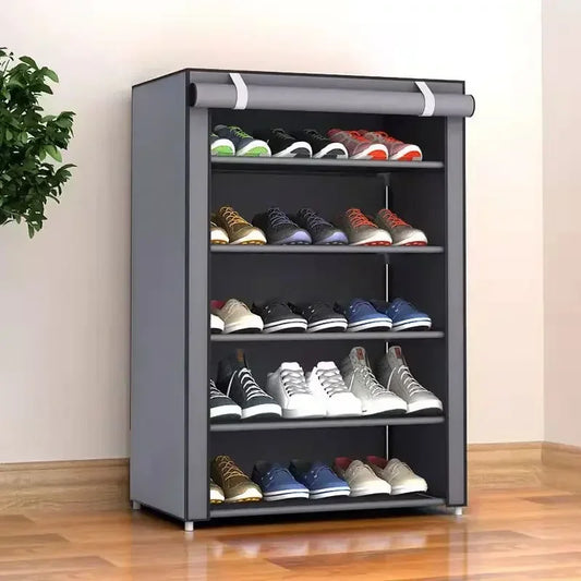 Floroux | Rangement à chaussures multicouches étanche à la poussière