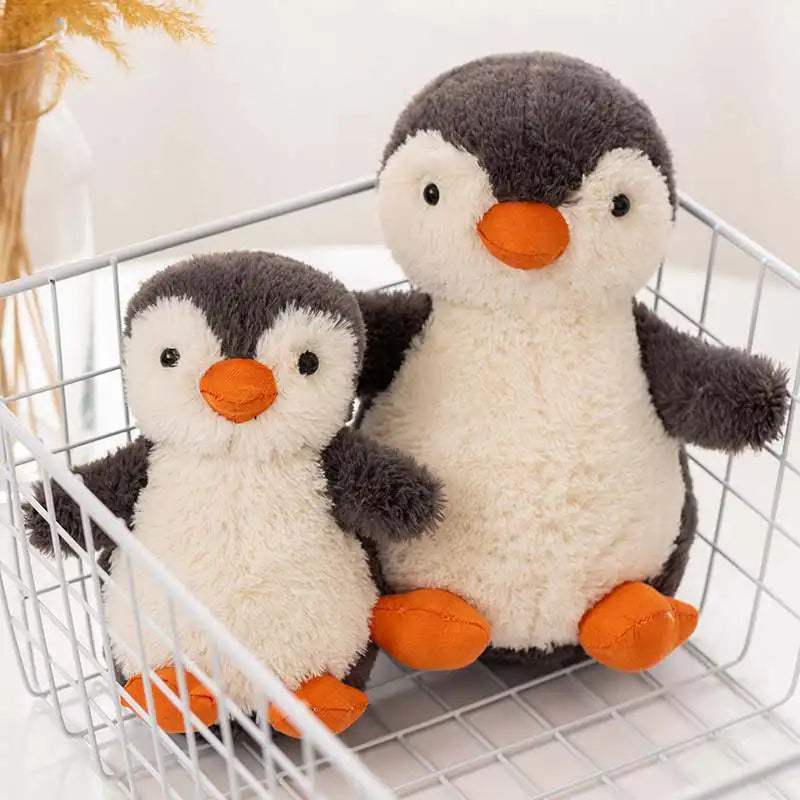 Floroux - Pinguin en peluche doux et câlin pour tous les groupes d'âge
