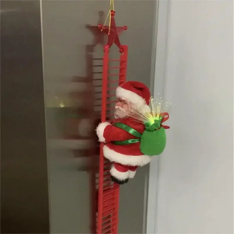 Enchanted Climbing Santa – Magical Christmas Decoration for Every Home