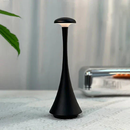 LumiMush – Lampe de Table LED Tactile Réglable pour Chambre et Hôtel