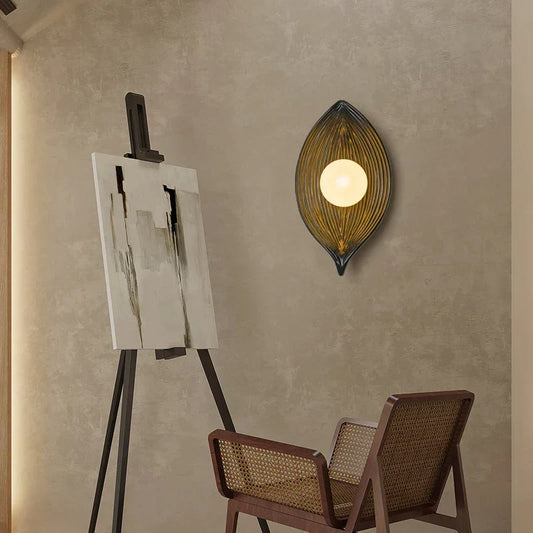 Floroux - Lampe murale LED élégante au design naturel moderne