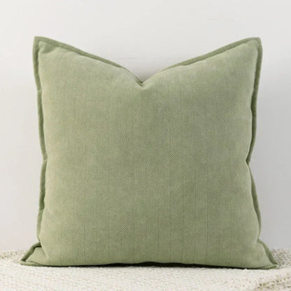 ChenilleCozy – Housse de coussin simple pour la décoration de la maison et de la chambre