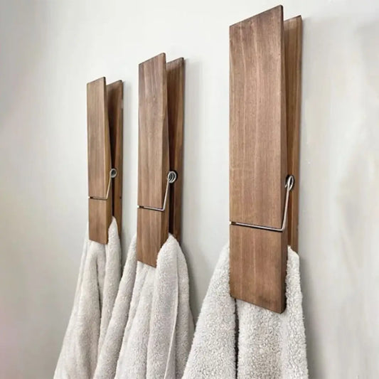 Pince à Serviette Élégante pour Salles de Bain Stylées – Facile à Installer